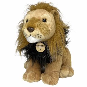 Wild Republic Lion Plush 10” Stuffed Animal Riverbanks Zoo Garden Exclusive SC